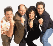 The cast of Seinfeld